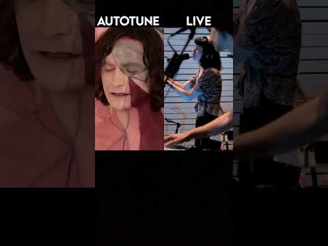 Gotye Somebody that I used to know live vs autotune