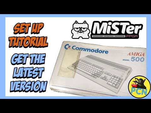 Commodore Amiga Set Up Tutorial | MiSTer FPGA DE10 NANO | Quick, Easy and Beautiful