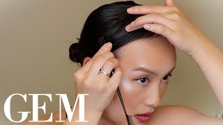 My under 5 mins Little Chic Hair Bun by Gem