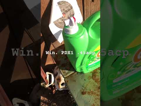 Winchester PDX1 230 gr. .45 ACP from 3.3” XDs. Will it perform?