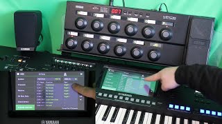 Video thumbnail for Obsluha klávesových nástrojů Yamaha - GENOS + MIDI pedál MFC10 by Michal Jakub Tomek