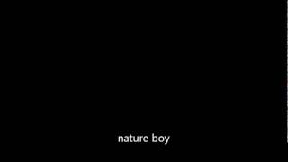 nature boy  - Bobby Darin