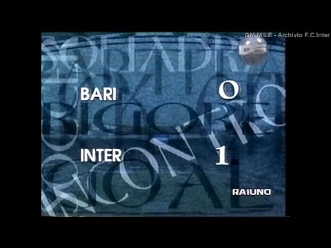 1994-95 (23^ - 12-03-1995) Bari-INTER 0-1 [Dell'Anno] Servizio D.S.Rai1