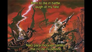 Rhapsody - Power Of Thy Sword (Manowar Cover) [Lyrics &amp; Sub. Español]
