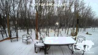 preview picture of video '12-27-14 Minco, Oklahoma Snow Timelapse'