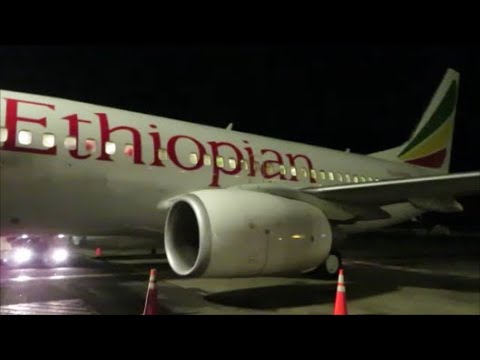 YouTube thumbnail for Ethiopian Airlines Boeing 737-700 (winglets) Passenger/BBJ1