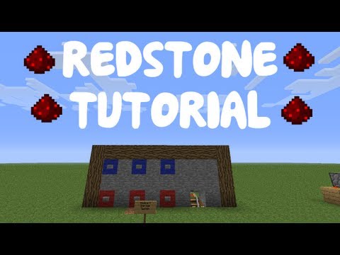 Minecraft 1.12: Redstone Tutorial - Minecart Storage System
