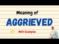 Daily vocabulary | Aggrieved Meaning | Vocabgram