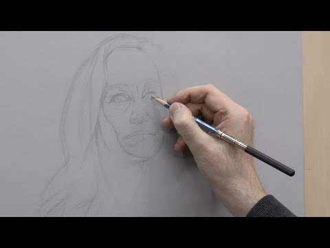 "Betsy", Part 1of 5 – Portrait Drawing by David Jamieson