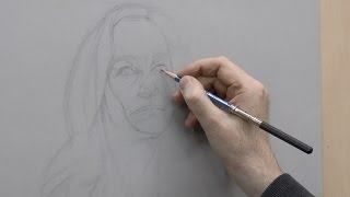 &quot;Betsy&quot;, Part 1of 5 – Portrait Drawing by David Jamieson