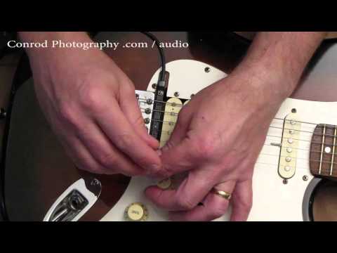 GK 3 guitar pick up permanent install and GR55 sounds part 1