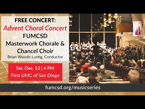 2025-26 Music Series: Advent Choral Concert 4 PM
