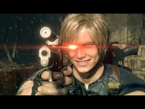 Resident Evil 4 Remake-Leon goes full John Wick on Castle Cultists [PC 4K 60ᶠᵖˢ ✔ULTRA]