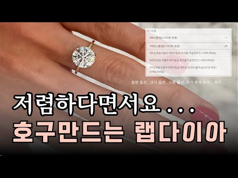 Open your eyes and cut your nose with a lab diamond | Why you go to buy a lab diamond because it'...