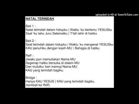 Natal Terindah (3) - Welyar Kauntu & Mauline Kauntu - Lagu Natal - Album Natal Terindah - Karaoke