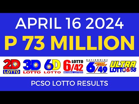 Lotto Result Today 9pm April 16 2024 PCSO