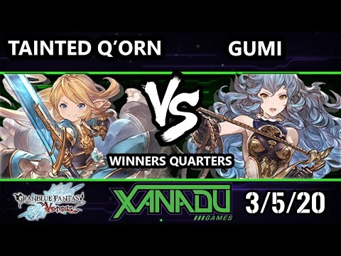F@X 344 GBFV - Tainted Q'orn (Charlotta) Vs. GUMI (Ferry) Granblue Fantasy: Versus Winners Quarters