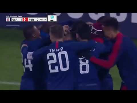 Josh sargent goal vs Peru