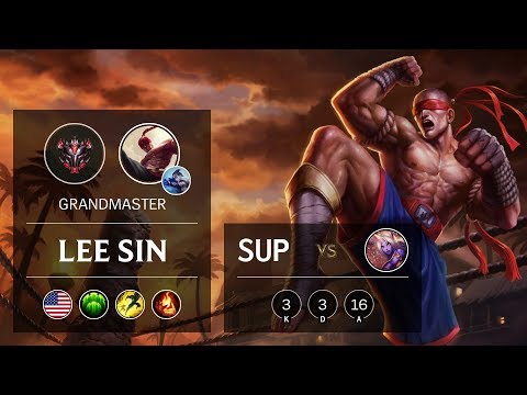 Lee Sin Support vs Soraka - NA Grandmaster Patch 9.21