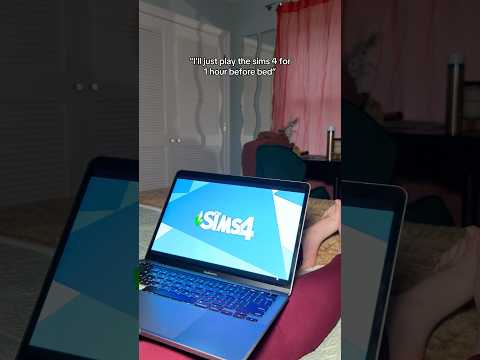 17 hours later 💀 It’s physically impossible to play the sims 4 for just 1 hour!! #sims4 #sims4build