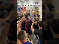 FC BARCELONA CELEBRATION AFTER WINNING LALIGA TITLE Lamine Yamal Olmo Raphinha Fcbarcelona