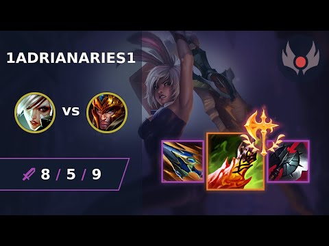 [ 1Adrianaries1 ] Riven TOP vs Jarvan IV | NA GRANDMASTER | LOL Season 2024