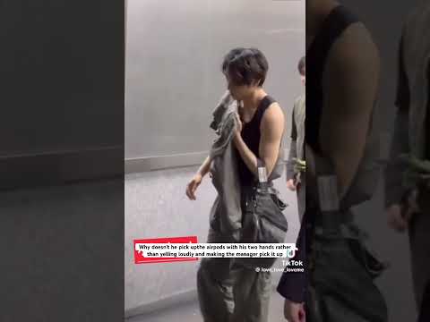 I hate such kpop idols who treat the managers like slave #kpop #kpopidol #kpopshorts #theboyz #bts