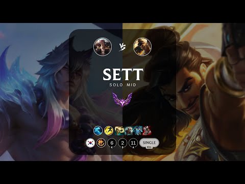 Sett Mid vs Akshan - KR Master Patch 13.1