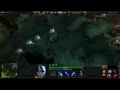 The greatness of Mirana's ultimate! (Dota 2)