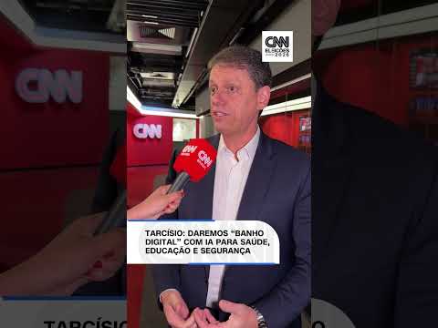 Tarcísio: Daremos “banho digital” com IA para saúde, educação e segurança