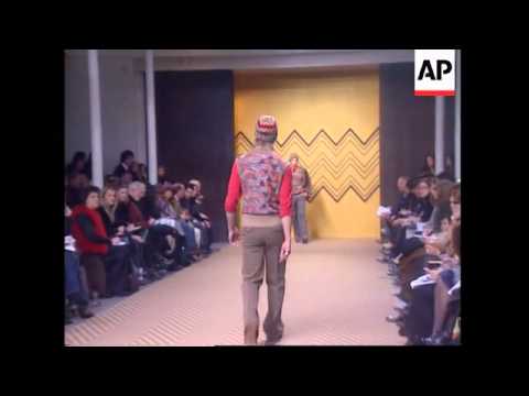 Milan men's fashion week continues with Missoni