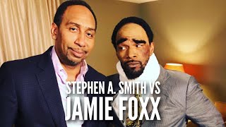 Stephen A. Smith VS Cleveland A. Smith (Jamie Foxx) on ESPN First Take