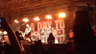 A Day to Remember performing City of Ocala at Big Ticket