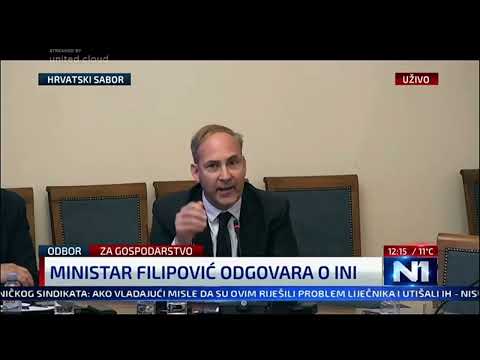 Neviđeni skandal u INA-i: Ministar Filipović ne može jasno odgovorit na vrlo jednostavna pitanja!