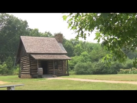 Hidden cabin at the American Civil War Museum