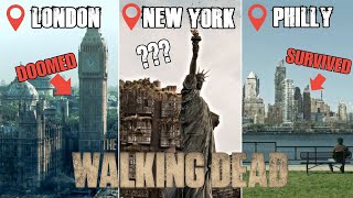 How Every CITY Dealt with the Wildfire Virus in The Walking Dead
