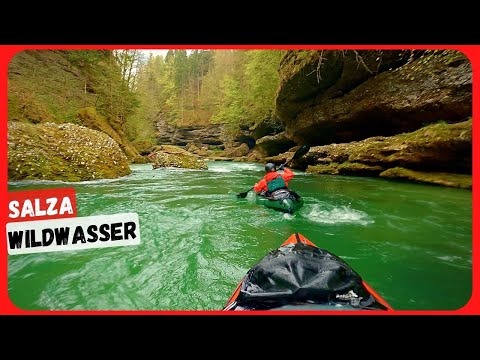 Packraft-Tour auf der Salza || Heftiger Wildwasser abschnitt mit einen Traum Wasserpegel || TEIL 2