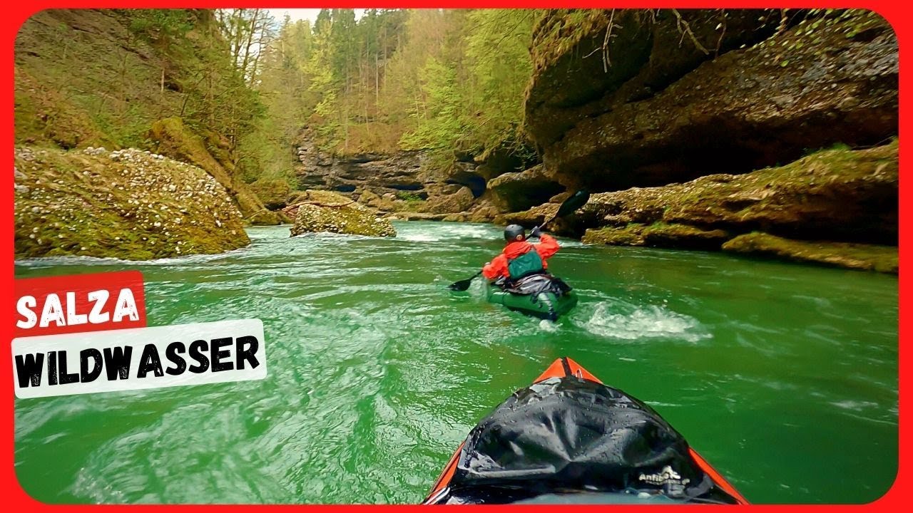 Packraft-Tour auf der Salza || Heftiger Wildwasser abschnitt mit einen Traum Wasserpegel || TEIL 2