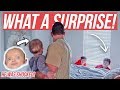 CRAZY SURPRISE | LEG WORKOUT | VlOGMAS EP 6