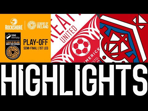 SSE Airtricity Men's First Division Play-Off Semi-Final | Treaty Utd 1-0 Cobh Ramblers | Highlights