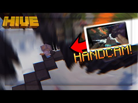 Skywars Handcam PvP // MCPE Hive PvP