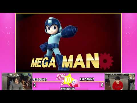 Star KO 2 Winners Semifinals PES | Peabnut (Mega Man) vs KnK | Lee (Fox/Bowser)
