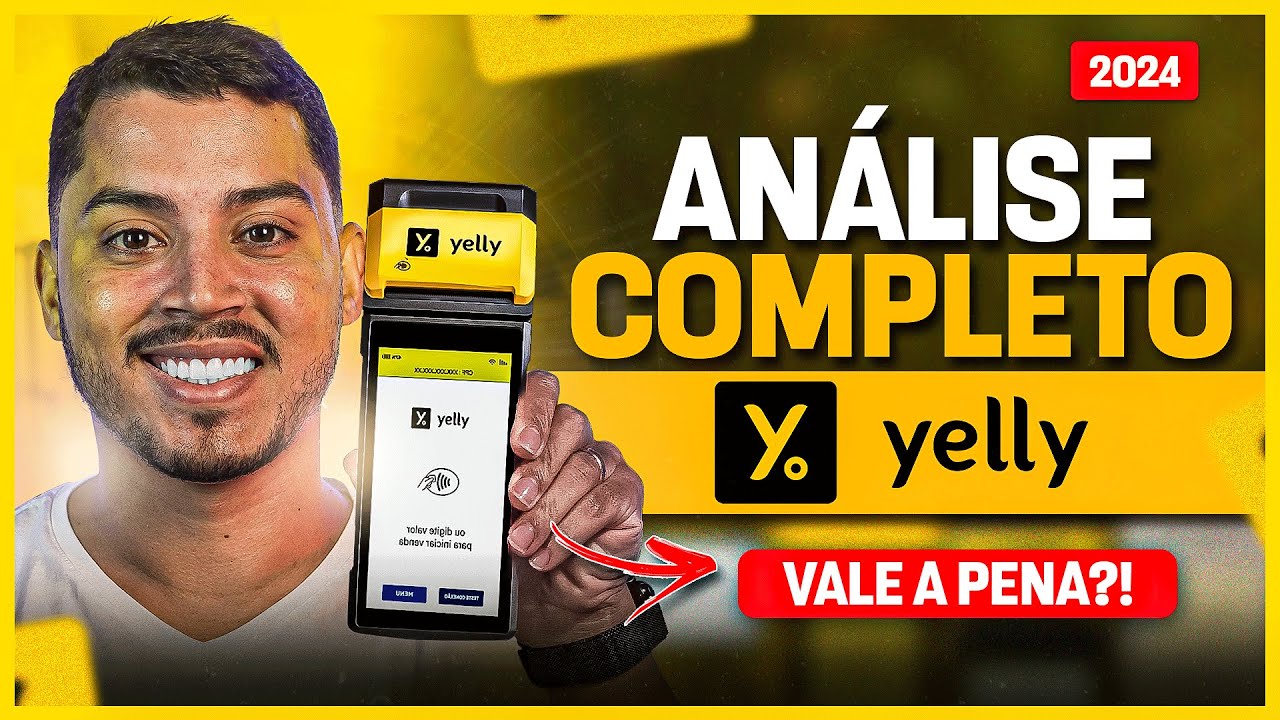 Qual a MELHOR máquina de cartão YELLY em 2024? Testando todas na prática!