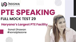 PTE SPEAKING MOCK TEST | PTE SPEAKING | PTE EXAM PREPARATION #insigniaoverseas #ptespeaking