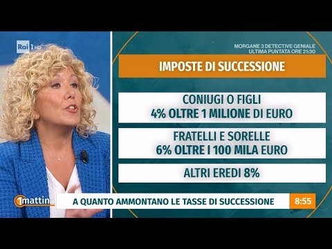 Successione: l'eredità - - Unomattina - 11/10/2023