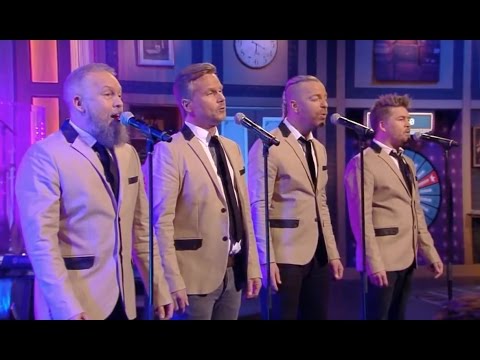 Arvingarna framför ett Beach Boys medley i Bingolotto