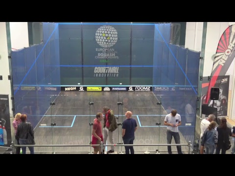European Squash Ind. Championships 2018 Day 3 SF