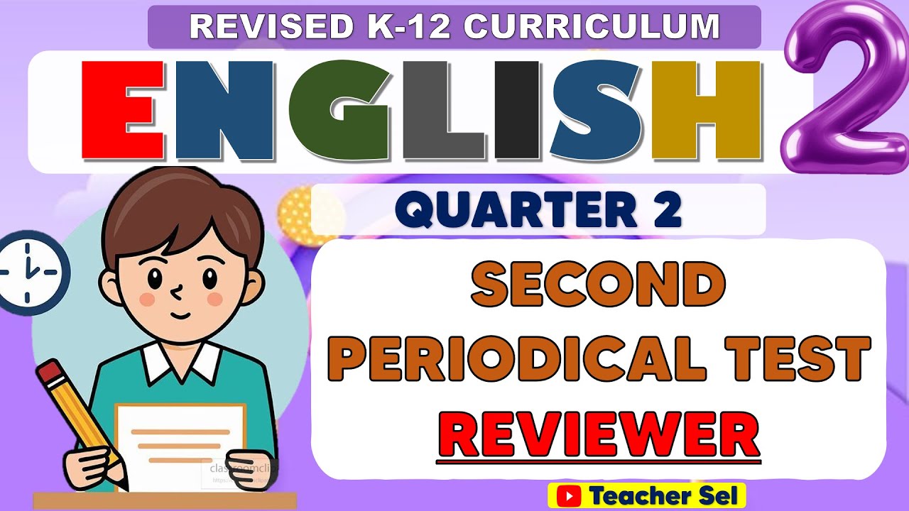 Grade 2  - English 2  Second Periodical Test Reviewer (Quarter 2) Revised K-12 #reviewer #Grade2