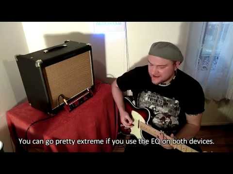 TECH 21 POWER ENGINE 60 test + FLYRIG RK5 + FENDER TELE + GIBSON L6S  (with English subtitle)