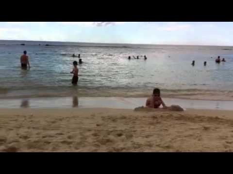 @ the beach with music .water. sand. sun. shel - Santo Domingo 2011